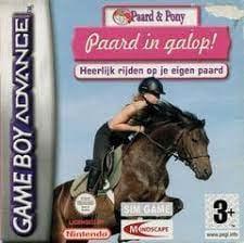 Paard & Pony Paard in Galop! - Gameboy Advance (Losse Cas..., Games en Spelcomputers, Games | Nintendo Game Boy, Zo goed als nieuw
