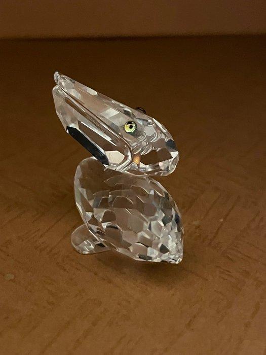 Swarovski - Beeldje - Pelikaan - Kristal, Antiquités & Art, Curiosités & Brocante