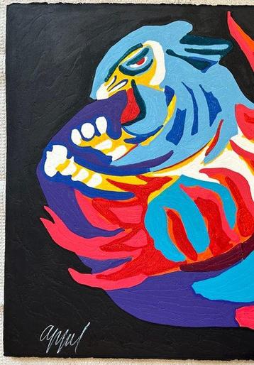 Karel Appel (1921-2006) - Tigre de Papier