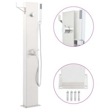 Tuindouche RVS 110cm | Retour Deal | Zilver beschikbaar voor biedingen