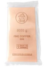 5000 g - Cuivre .999 - Heimerle + Meule, Germany - Avec, Postzegels en Munten, Edelmetalen en Baren