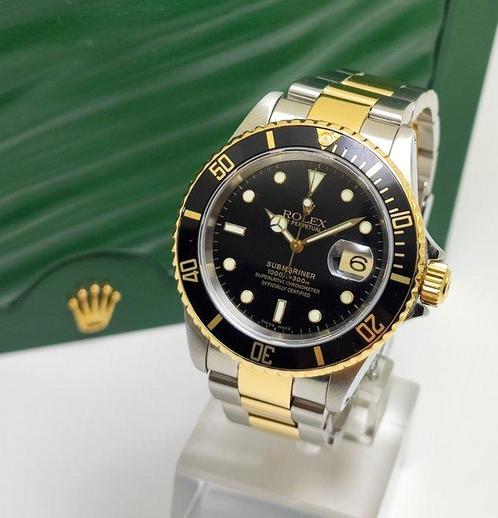 Rolex - Submariner Date - Ref. 16613 - Heren - 1999, Handtassen en Accessoires, Horloges | Heren