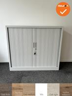 Robberechts roldeurkast - 105x120x43 - Witbeige - inclusief, Werkplek, Ophalen of Verzenden, Gebruikt, Kast