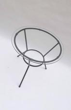 Rohé Noordwolde - Bijzettafel - Glas, Metaal - Glas/Metaal