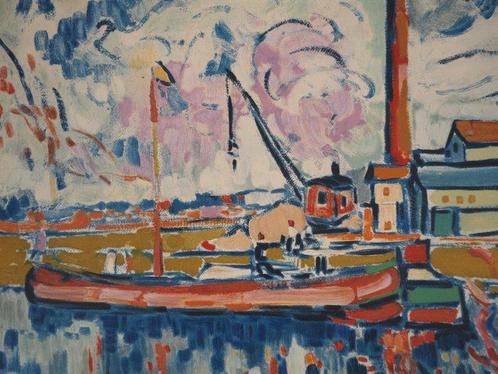 Maurice De Vlaminck (1876-1958) - La Seine vers Chatou, Antiek en Kunst, Antiek | Overige Antiek