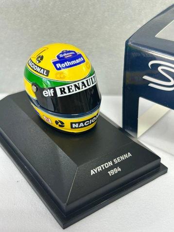 Minichamps 1:8 - Modelauto - Helmet Ayrton Senna Williams