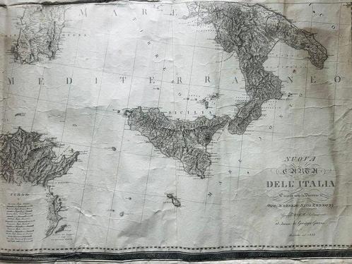 Italië - Sicilië / Calabrië // Puglia; Giovanni Antonio, Boeken, Atlassen en Landkaarten
