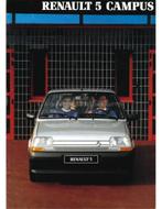 1990 RENAULT 5 CAMPUS BROCHURE NEDERLANDS, Nieuw
