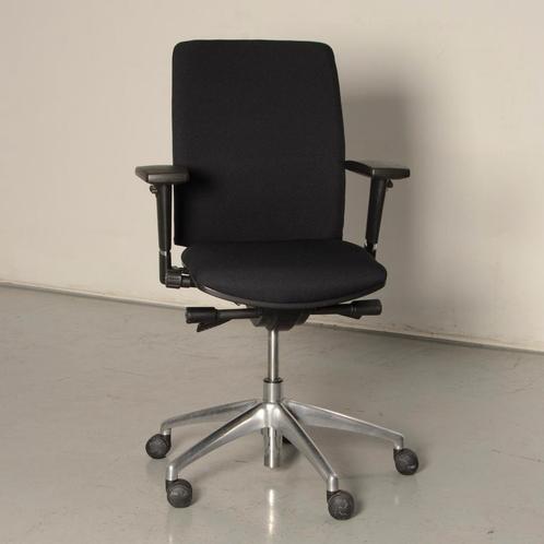 CS-GO bureaustoel, zwart, 2D armleggers, opnieuw gestoffeerd, Huis en Inrichting, Bureaustoelen, Ophalen of Verzenden