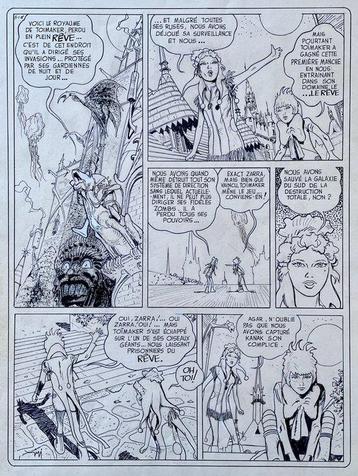 Gigi, Robert - 1 Original page - Agar T2 - Les Phantasmes de