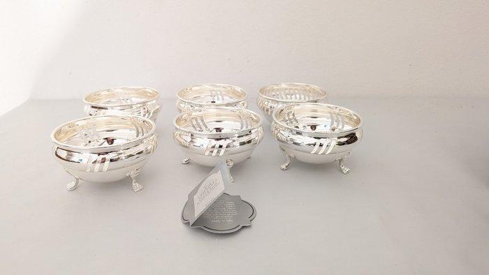 Chinelli Argenteria - Tafelservies (6) - Verzilverd, Antiquités & Art, Antiquités | Meubles | Tables