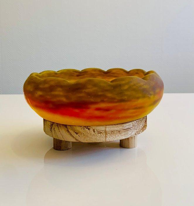 Art Nouveau Bak - Glas - 1920-1930, 1930-1940 - Coupe Muller, Antiek en Kunst, Antiek | Glaswerk en Kristal