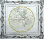 World map - Westelijk Halfrond, Oostelijk Halfrond; L. C., Boeken, Nieuw