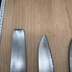 Damaged Japanese knives set Deba Usuba Santoku CA200 -