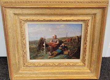 Mari ten Kate (1831-1910) - Met moeders in de duinen
