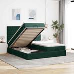 vidaXL Ottoman bed met matrassen 180x200cm fluweel, Huis en Inrichting, Slaapkamer | Bedden, Verzenden, Nieuw