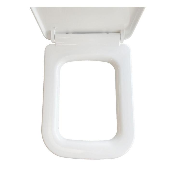 Toiletzitting met Deksel Wiesbaden Carré Softclose Wit, Doe-het-zelf en Bouw, Sanitair, Overige typen, Nieuw, Ophalen of Verzenden