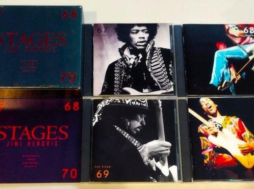 Jimi Hendrix - Stages / 4 X Limited CD Box-Set Of The, Cd's en Dvd's, Vinyl Singles
