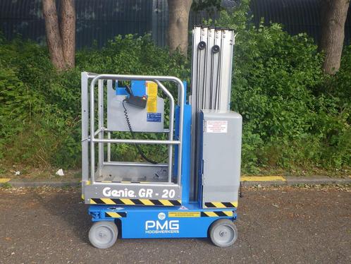 Hoogwerker masthoogwerker Genie GR-20 , 2015 , 8,02m gekeurd, Zakelijke goederen, Machines en Bouw | Liften, Steigers en Ladders
