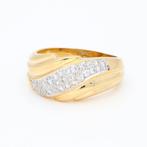 Bague - 18 carats Or jaune - 1.35ct. tw. Diamant (Naturelle), Nieuw