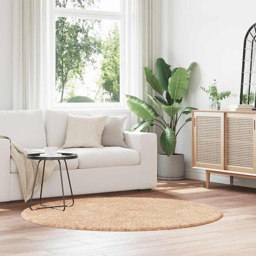 vidaXL Hoogpolig vloerkleed NAVARRA 160x160 cm polyester, Huis en Inrichting, Stoffering | Tapijten en Vloerkleden, Nieuw, Verzenden