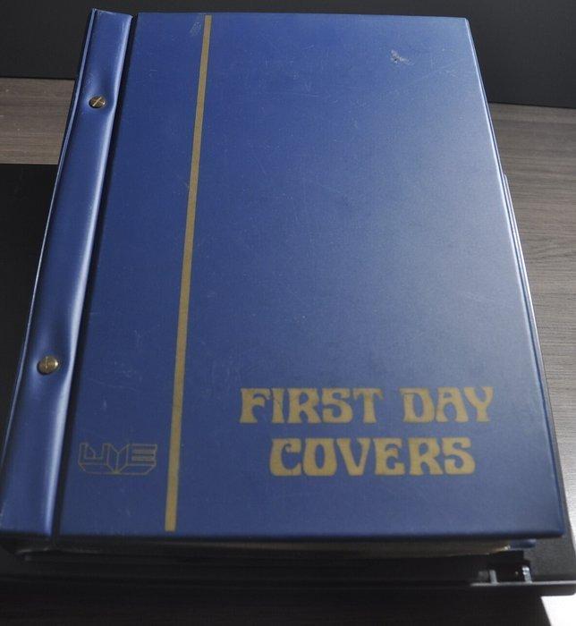 Nederland - Verzameling FDCs vanaf 1953 in diverse albums, Postzegels en Munten, Postzegels | Nederland