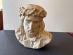 Hoofd van een figuur - Christus met doornenkroon - Marmer
