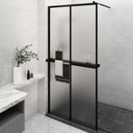 vidaXL Inloopdouchewand met schap 118x190 cm ESG-glas, Verzenden, Nieuw