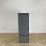 dossierkast vv 4 lades en sleutel (hxbxd) 134x45,5x74 cm,, Gebruikt, Metaal