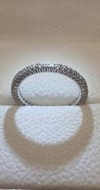 Bague - 18 carats Or blanc - 0.72ct. tw. Diamant (Naturelle), Nieuw