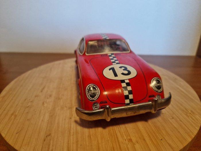 Joustra - Blikken speelgoedauto - Joustra Porsche 356 With, Antiek en Kunst, Antiek | Speelgoed