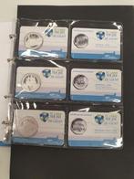 Médaille artistique - 12 Coincards in bijhorend album -, Postzegels en Munten, Munten | Nederland
