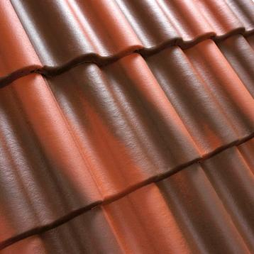 6000 sneldek dakpannen rustiek rood, Dakpannen