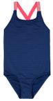 HEMA Kinder Badpak Met Glitters Blauw