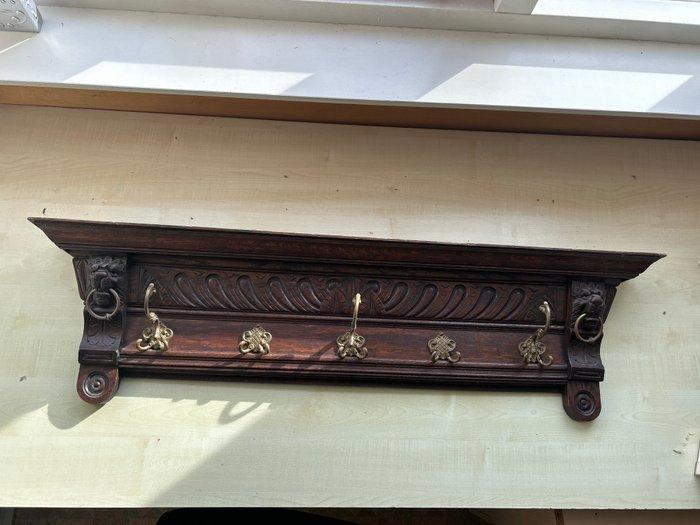 Kapstok - Eik - Victoriaanse kapstok, Antiek en Kunst, Antiek | Overige Antiek