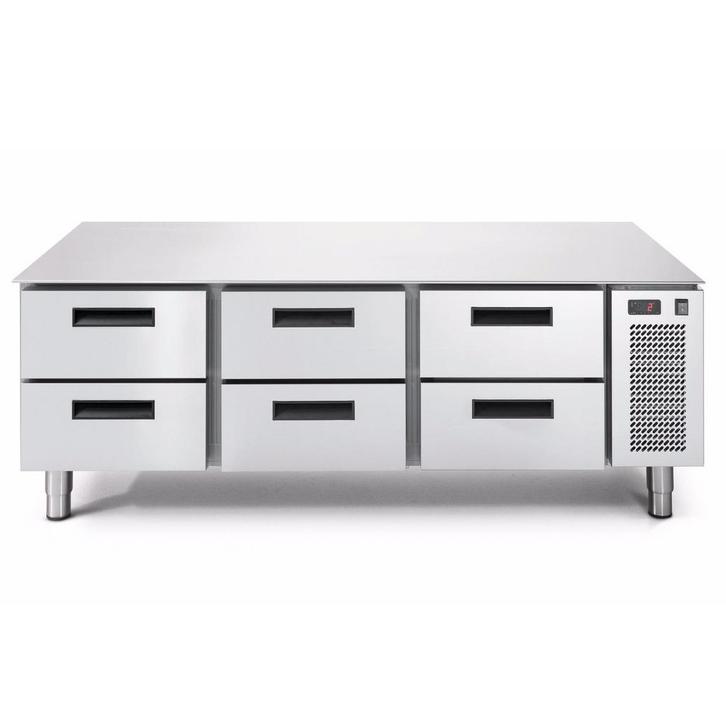 Koelwerkbank | LINEAR | Laag Model | 250L | 6 Laden (1/1, Zakelijke goederen, Horeca | Keukenapparatuur, Nieuw in verpakking, Verzenden