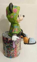 Artmony - Sculpture pop art Mickey sur son bidon, Antiek en Kunst