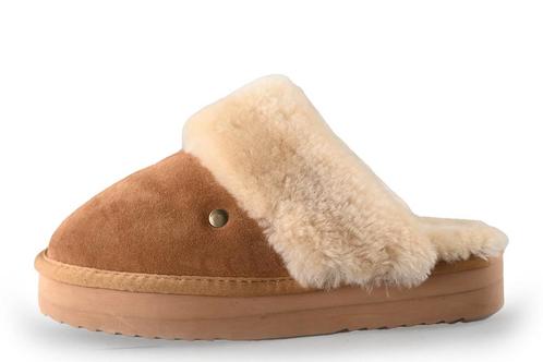 Warmbat Pantoffels in maat 40 Cognac | 5% extra korting, Kleding | Dames, Schoenen, Overige kleuren, Zo goed als nieuw, Pantoffels of Sloffen