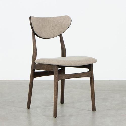 Scandinavische stoel Enni - Eiken met diverse stoffering, Huis en Inrichting, Stoelen, Overige kleuren, Vijf, Zes of meer stoelen