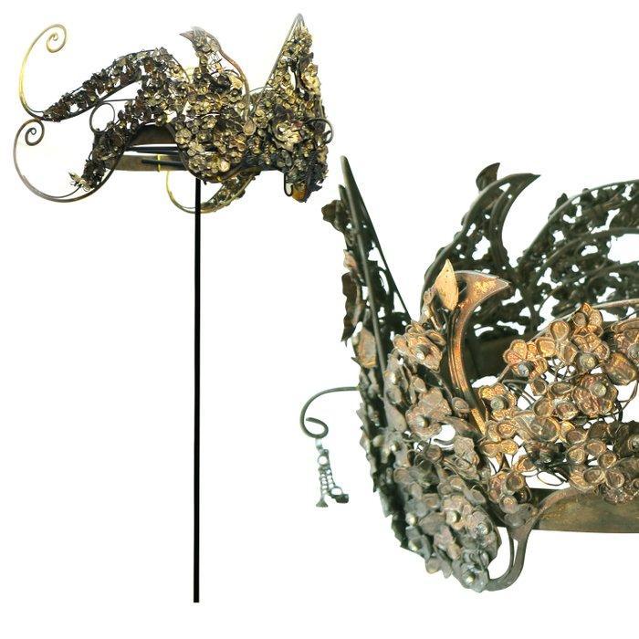 Kroon - pernikahan mahkota - Indonesië Huwelijkskroon Java, Antiek en Kunst, Kunst | Niet-Westerse kunst