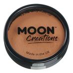 Moon Creations Pro Face Paint Cake Pots Light Brown 36g, Hobby en Vrije tijd, Verzenden, Nieuw