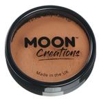 Moon Creations Pro Face Paint Cake Pots Light Brown 36g, Hobby en Vrije tijd, Nieuw, Verzenden