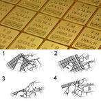 6 gram - Goud .999 - ESG / Valcambi SA - Met certificaat, Postzegels en Munten, Edelmetalen en Baren