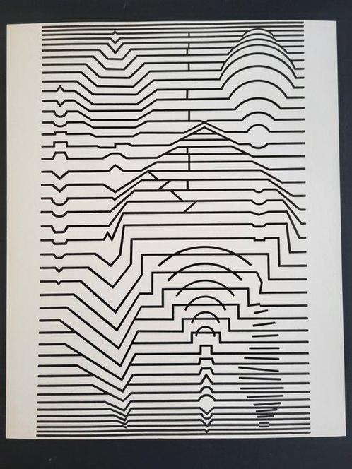 Victor Vasarely (1908-1997) - Ebi Noor - Années 1960, Antiek en Kunst, Kunst | Tekeningen en Fotografie
