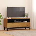 vidaXL TV-meubel FLAM 110x40x50 cm massief grenenhout, Huis en Inrichting, Verzenden, Nieuw