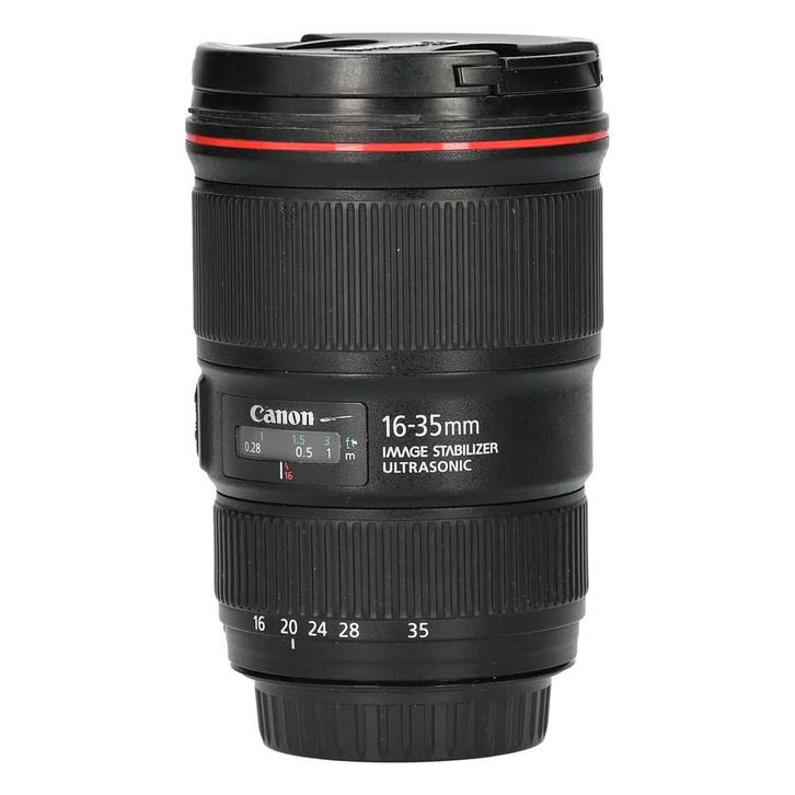 Canon EF 16-35mm f/4L IS USM met garantie, Audio, Tv en Foto, Foto | Lenzen en Objectieven, Verzenden