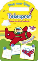 Tekenpret Stap voor Stap / Teken, wis uit en herbegin /, Boeken, Kinderboeken | Baby's en Peuters, Yo-Yo Books, Gelezen, Verzenden