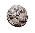 Attica, Athene Tetradrachm 454-404 BC