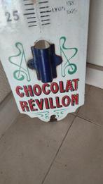 Emaille plaat - Réveillon chocolade