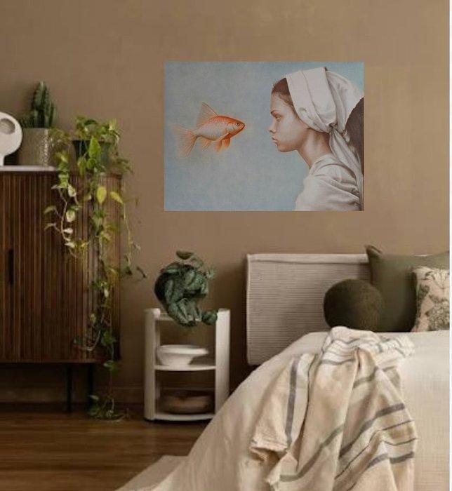 Philippe Gourdon - Dream of Fish 3, Antiquités & Art, Art | Objets design